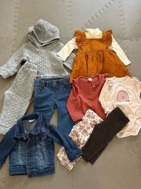 Baby girl winter bundle